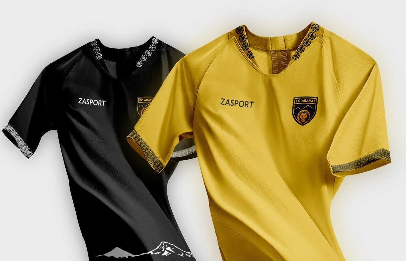 Разработка официальной футбольной формы в рамках Сотрудничества с ФК "Арарат" Москва