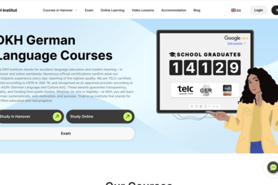 EdTech-платформа с личным кабинетом, видеоуроками, домашними заданиями.