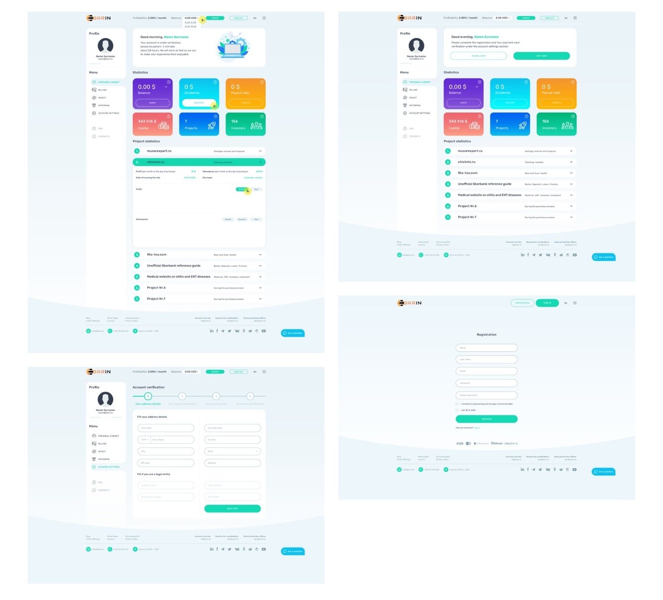 BARIN — инвестиционный кабинет и токен BIT