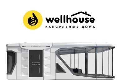 Сайт для Wellhouse - компании модульных капсульных домов