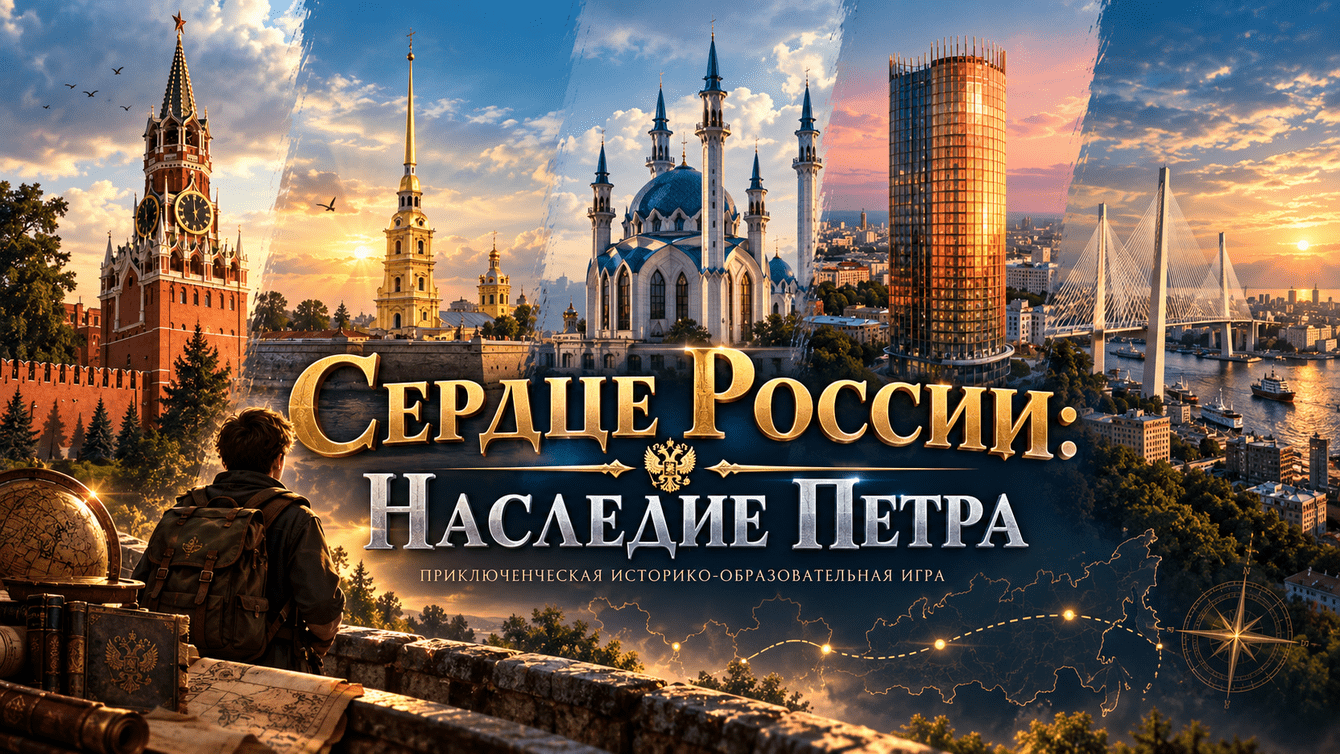 Сердце России: Наследие Петра — историко-образовательная приключенческая игра