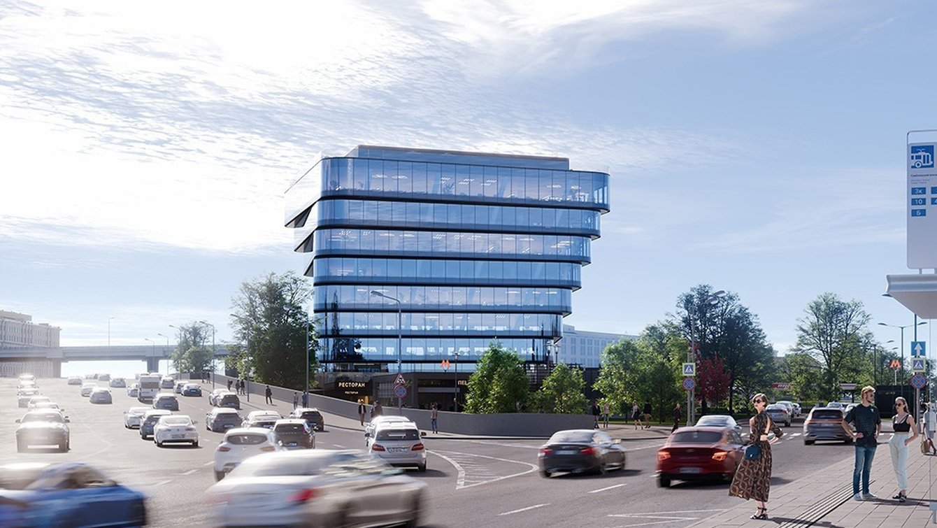 Футуристичный и динамичный деловой центр TWIST