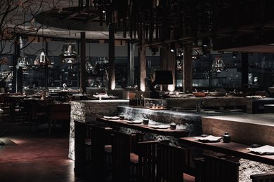 IKURA. Брендинг ресторана