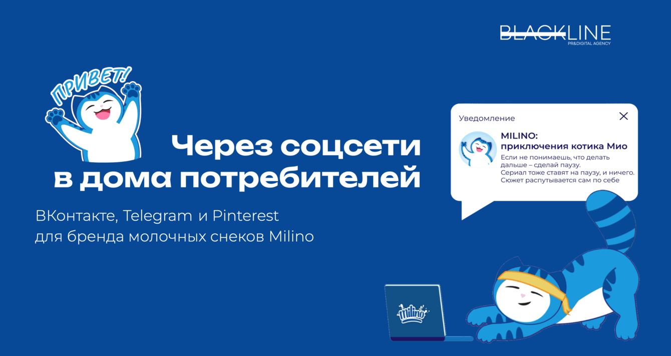 Эмоция как ключ к продвижению: соцсети снеков Milino