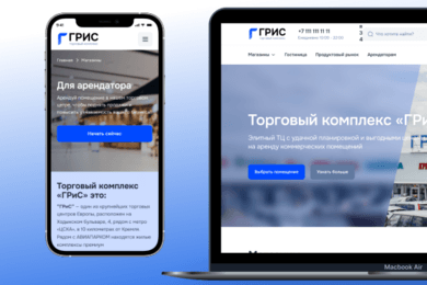 Разработка интерактивной платформы-каталога для ТЦ «ГРиС Маркет»