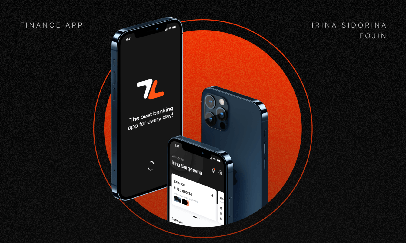 Дизайн мобильного приложения Levit Bank