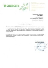 SYNERGETIC: разработка раздела «Экоинициативы» на сайте и шаблонов для проектов