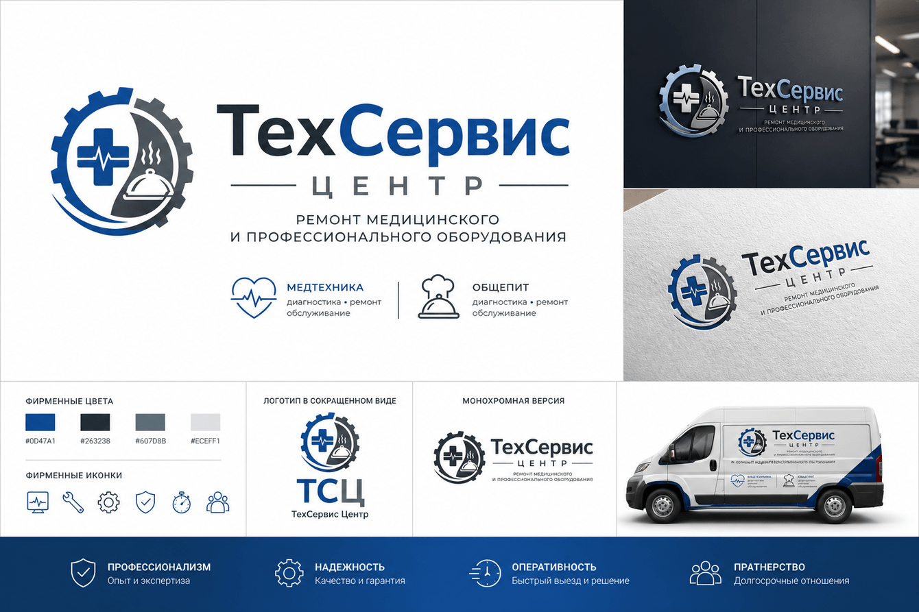 ТехСервис Центр — позиционирование и маркетинговая упаковка сервисного бизнеса