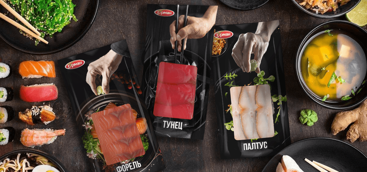 Дизайн упаковки рыбных деликатесов «Гурман» меняет правила игры на полке