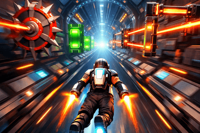 Jetpack Runner — «Коридор скорости»