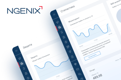 Редизайн клиентского портала для российского провайдера облачных сервисов — NGENIX Multidesk