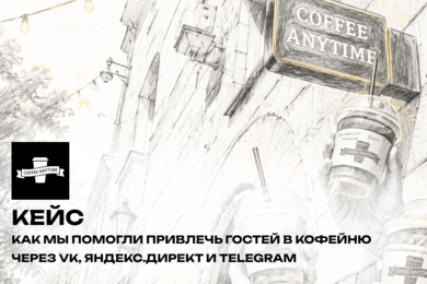 Как привлекали гостей в кофейню через VK, Яндекс.Директ и Telegram