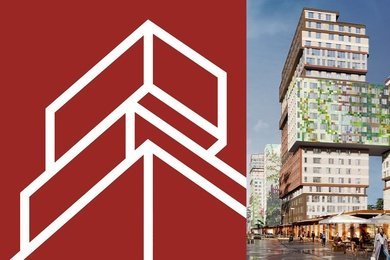 Логотип и фирменный стиль для жилого комплекса «Бунин».