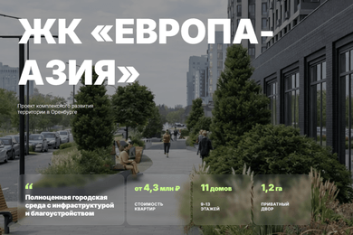 Европа-Азия — премиальный сайт жилого комплекса как инструмент продаж