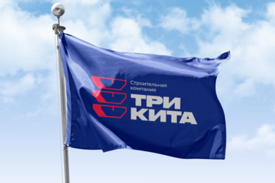 Айдентика для строительной компании «Три кита»