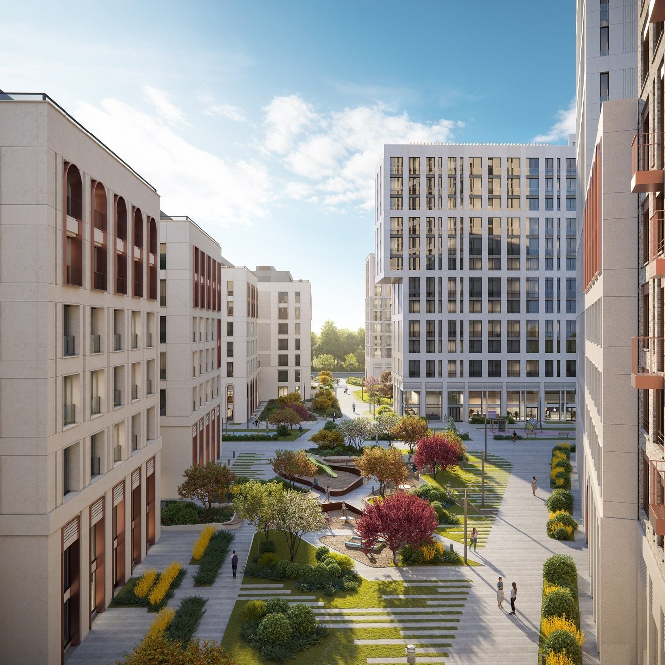 3D-визуализация для проекта ЖК Shagal