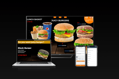 DynamicScene - интерактивное видеоменю для кафе, ресторанов и магазинов