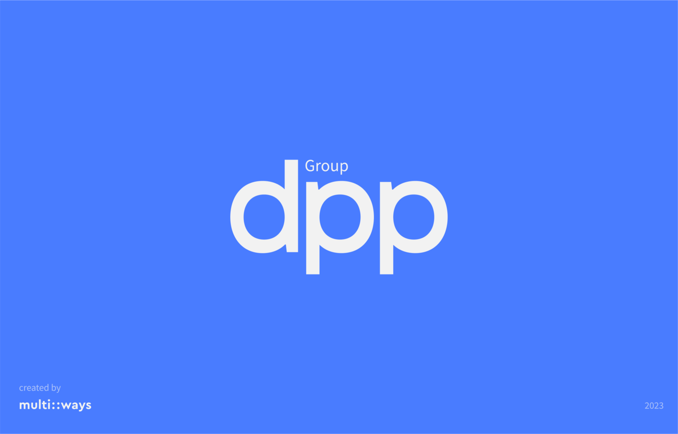 Фирменный стиль и сайт для компании DPP Group