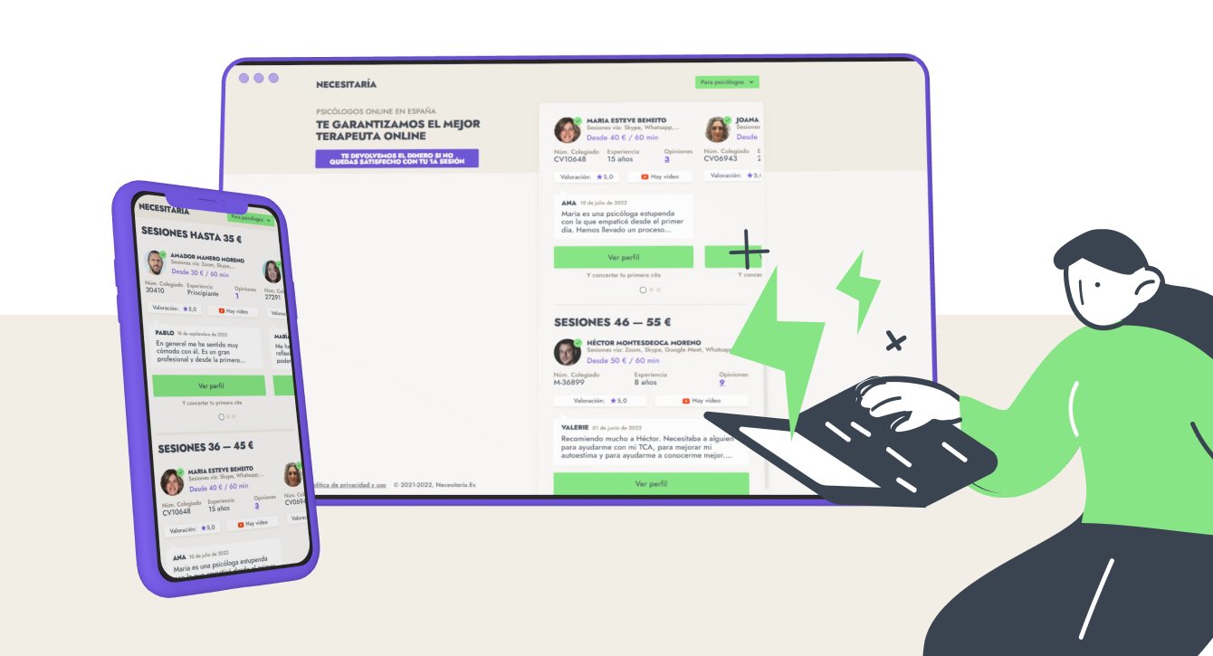 Сервис поиска частных репетиторов Necesitaria