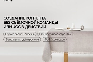Новый формат продвижения в Нельзяграме*: создание контента без съёмочной команды или UGC в действии