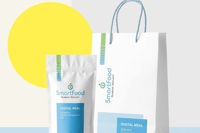 Smart Food - Разработка логотипа и упаковки продукта