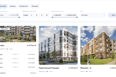 Маркетплейс недвижимости и связанные сервисы