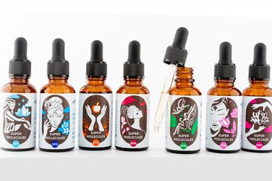 Дизайн упаковки косметических сывороток Тиана.