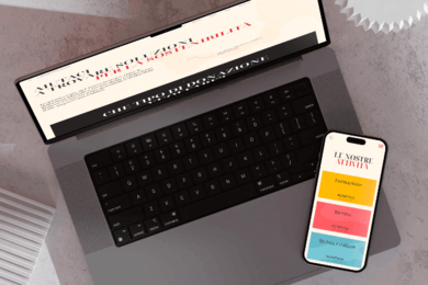 UX/UI дизайн и разработка для фонда из Италии