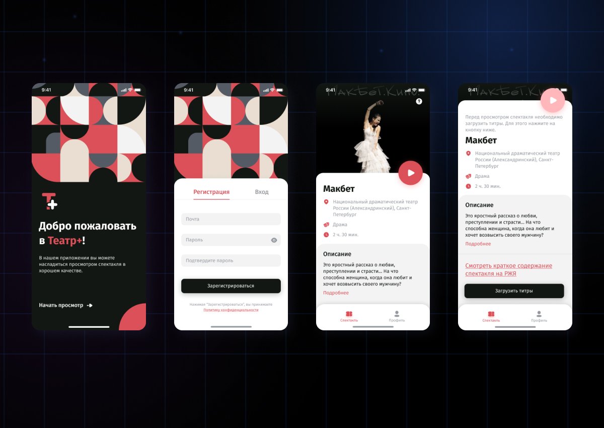 Real-time система синхронных субтитров для театров