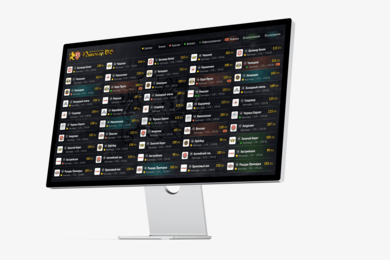 Цифровое табло для сети магазинов разливного пива 