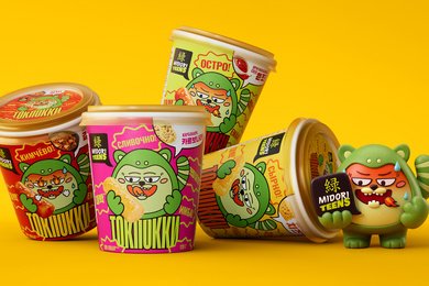 Midori Teens: создание упаковки для нового продукта