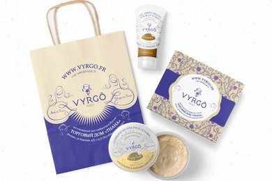 Брендинг и дизайн упаковки для косметики «VYRGO»