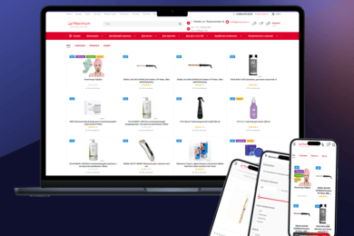 Кейс: разработка интернет-магазина косметики GK