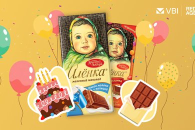 День рождения бренда «Алёнка»: как мы вовлекли почти 500 тысяч человек в юбилейную кампанию