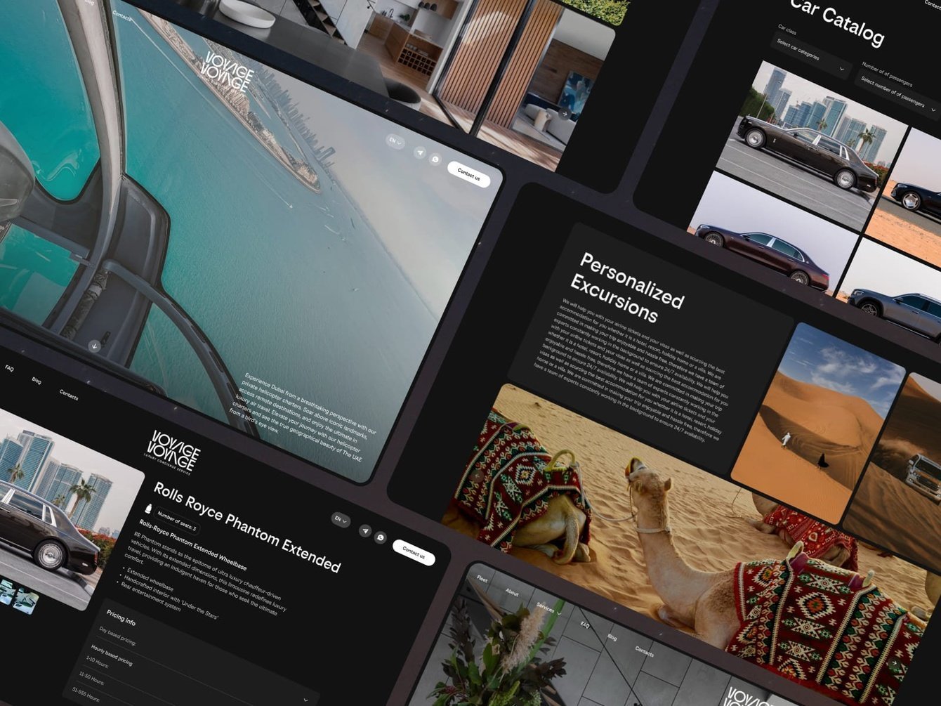 Разработка сайта для консъерж-сервиса из Дубая