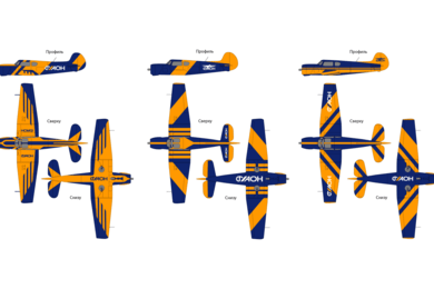 Разработка фирменного стиля для Федерации Авиации Общего Назначения