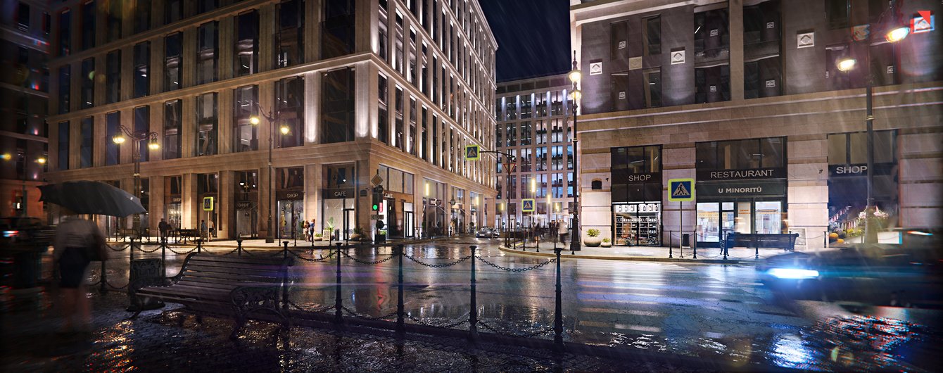 Показали деловой квартал «Невская Ратуша»