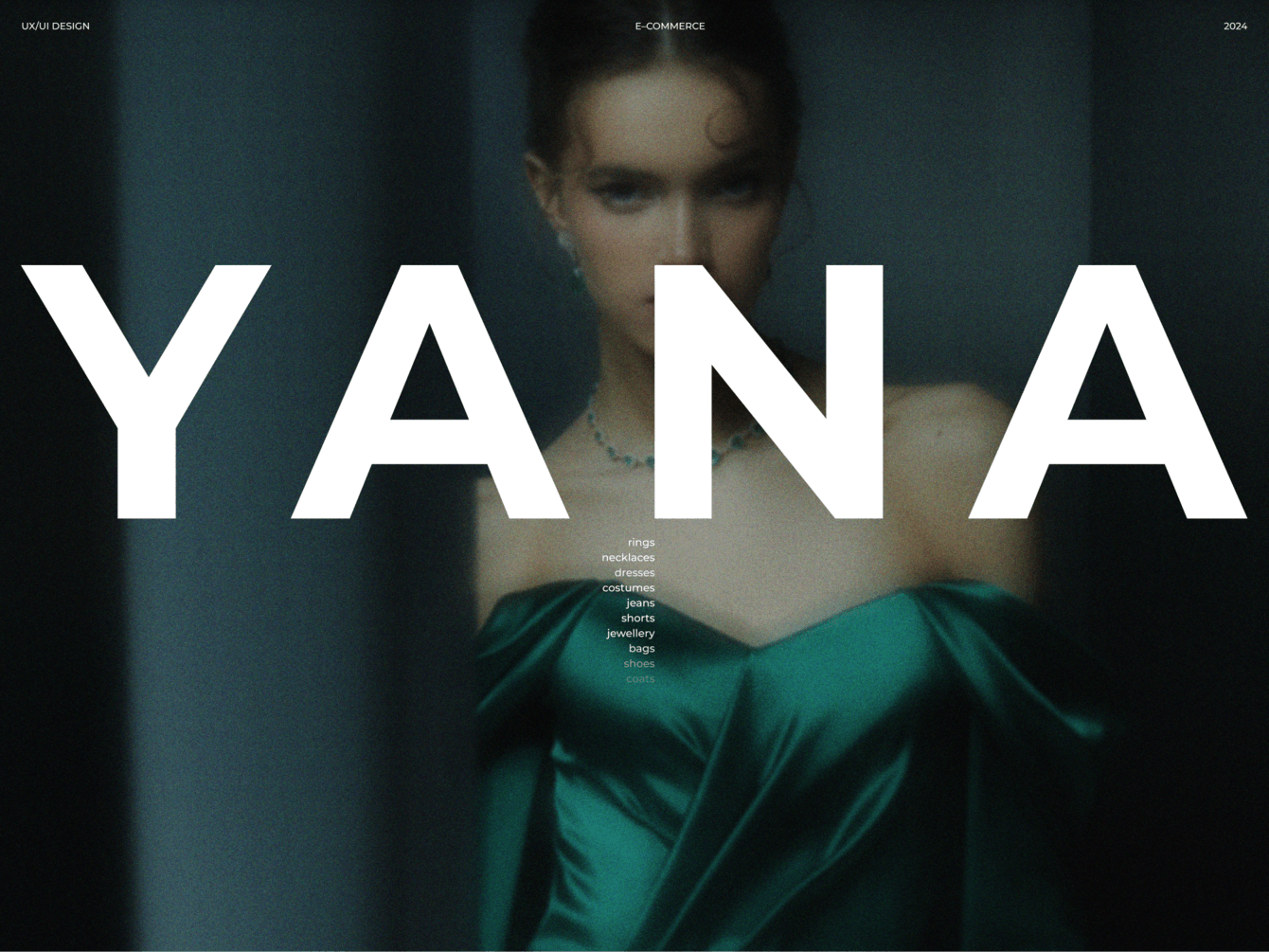 YANA: UX/UI дизайн интернет-магазина для премиального модного бренда