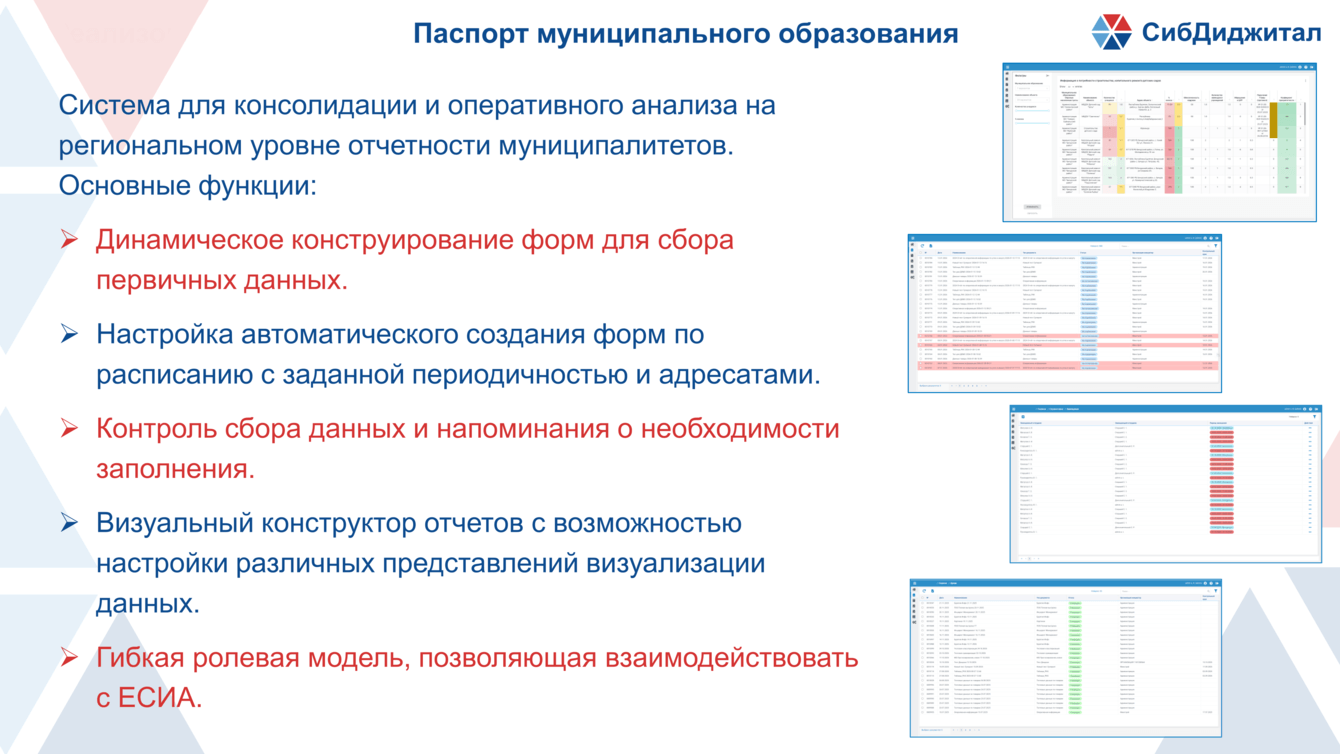 Сервис информационного обмена «Электронный Паспорт муниципальных образований»