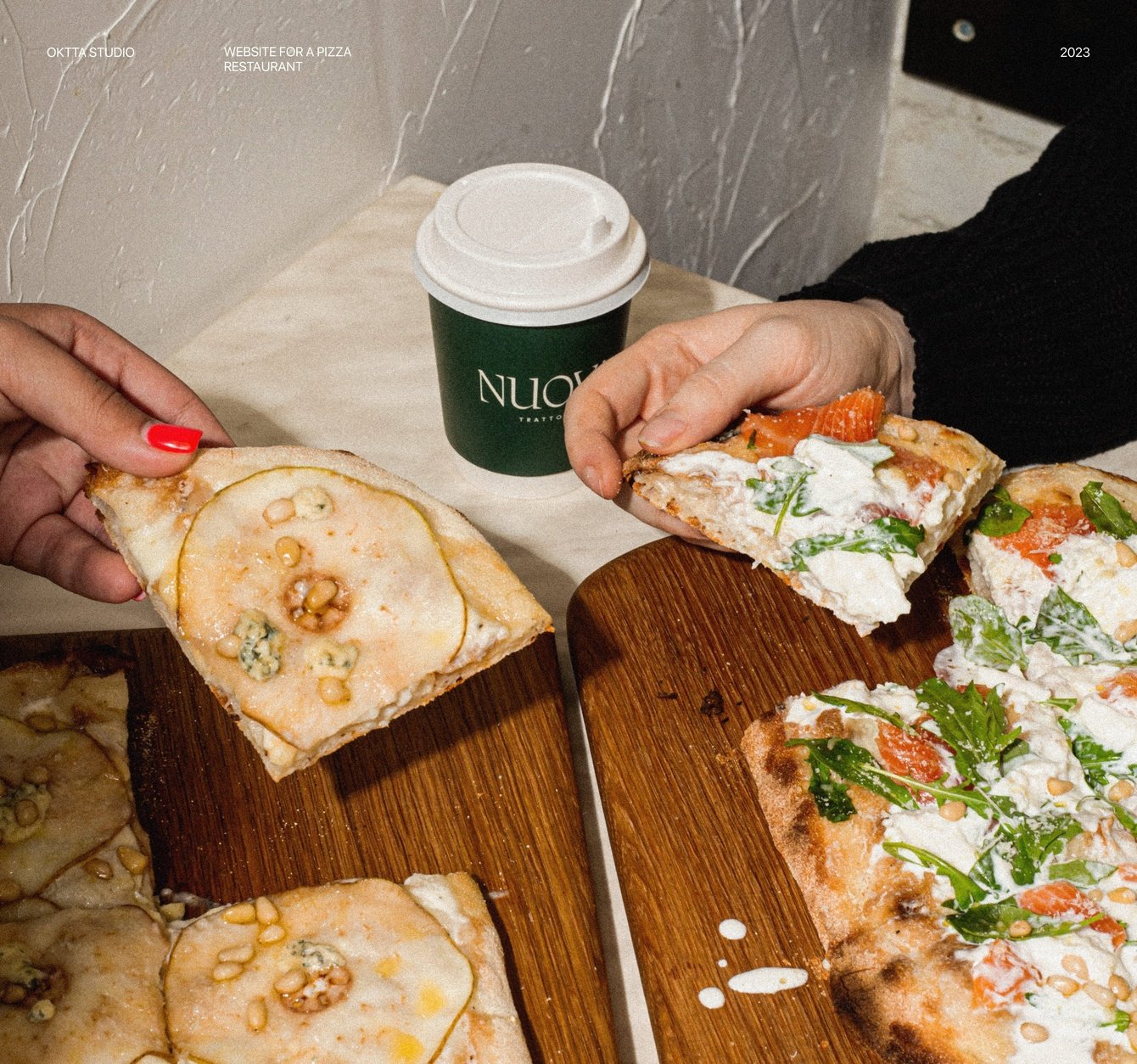 Сайт доставки пиццы Nuova Pizza