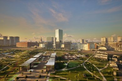 Инновационный формат презентации офисов в БЦ AIR