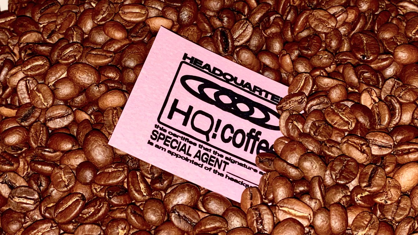 Айдентика для HQ! coffee