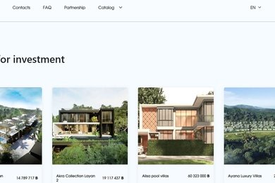 Разработка сайта недвижимости с нуля