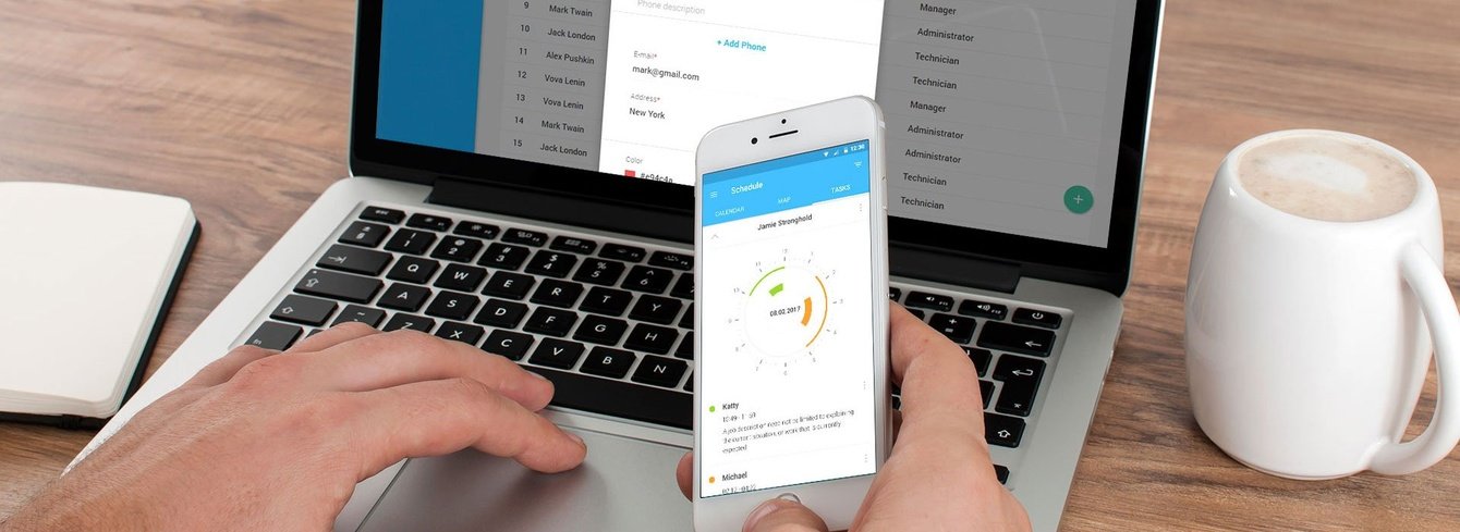 Мобильная CRM+ERP система для клининга