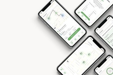 Мобильное  приложение для проката велосипедов Qbike
