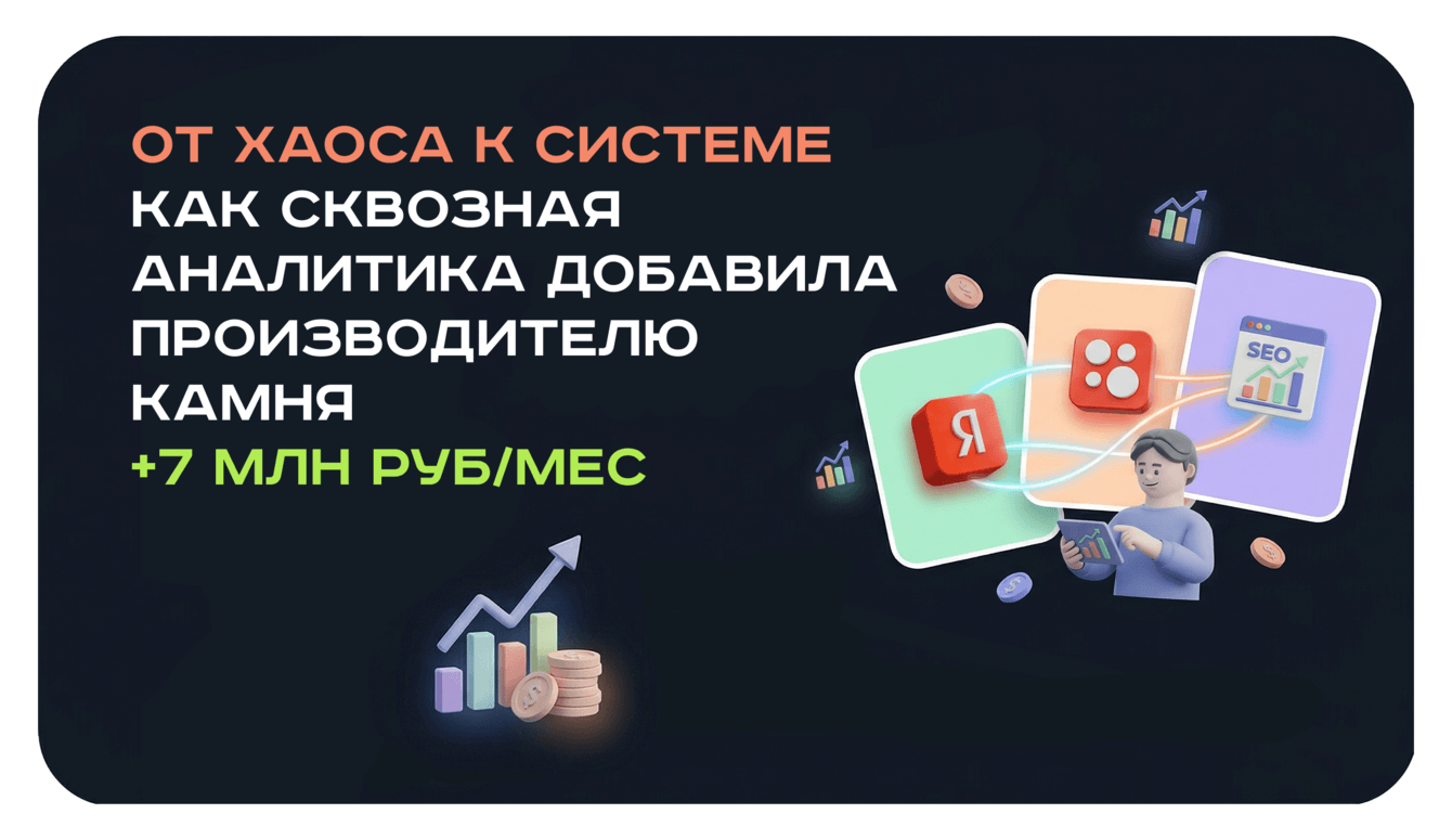 Как системный маркетинг изменил производителя изделий из камня: +7 млн в мес и рост продаж на 120%