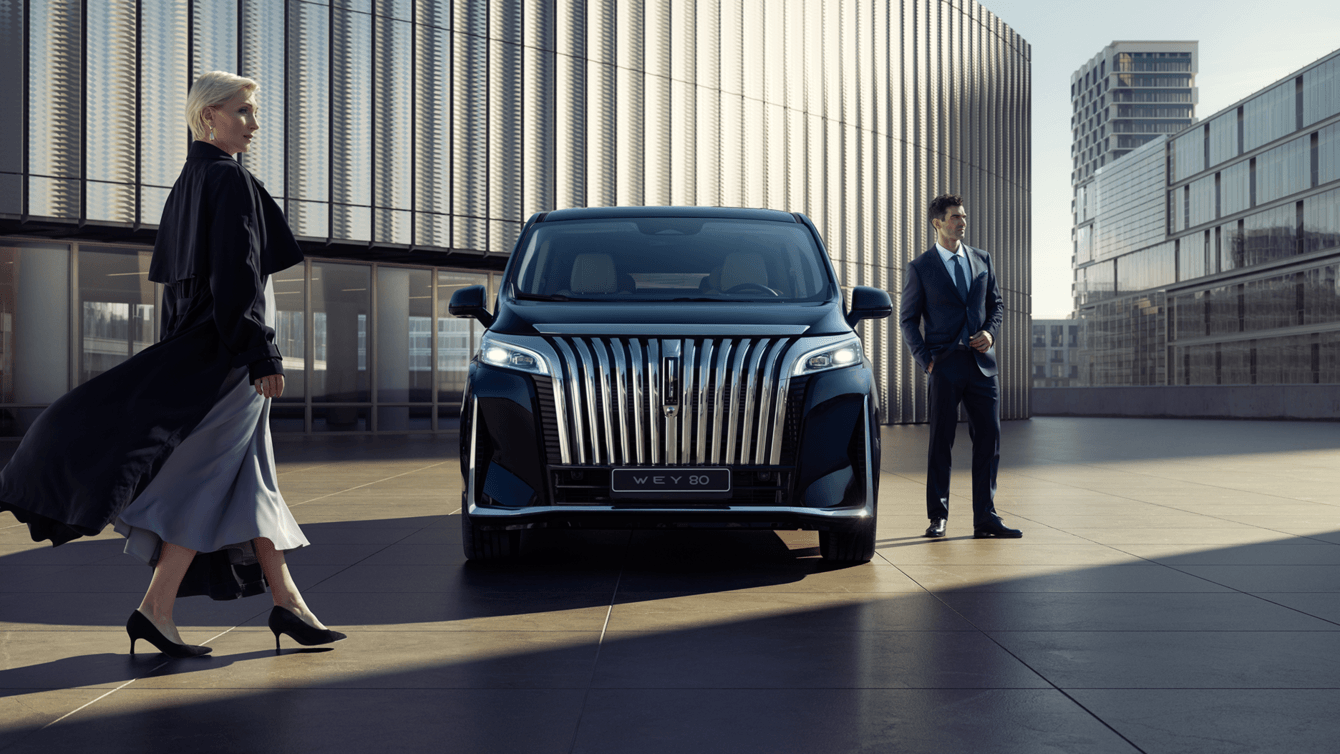 Сайт WEY — отражение философии премиального автомобилестроения