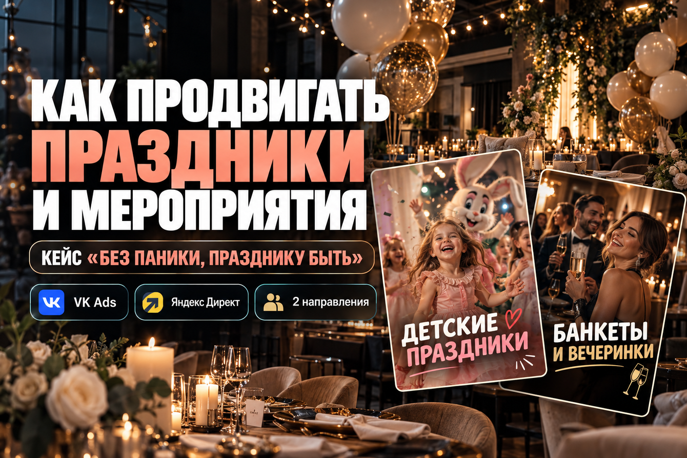 Как продвигать праздники? Как продвигать нишу развлечений?