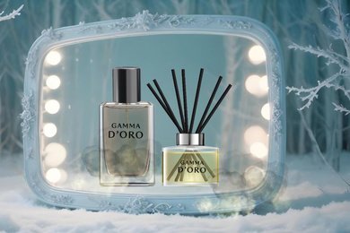 Фирменный стиль парфюмерной компании GAMMA D'ORO — Кейс агентства ZAMEDIA