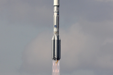 Имиджевый буклет для космического центра Хруничева